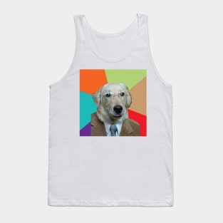 Business Dog Meme Tank Top